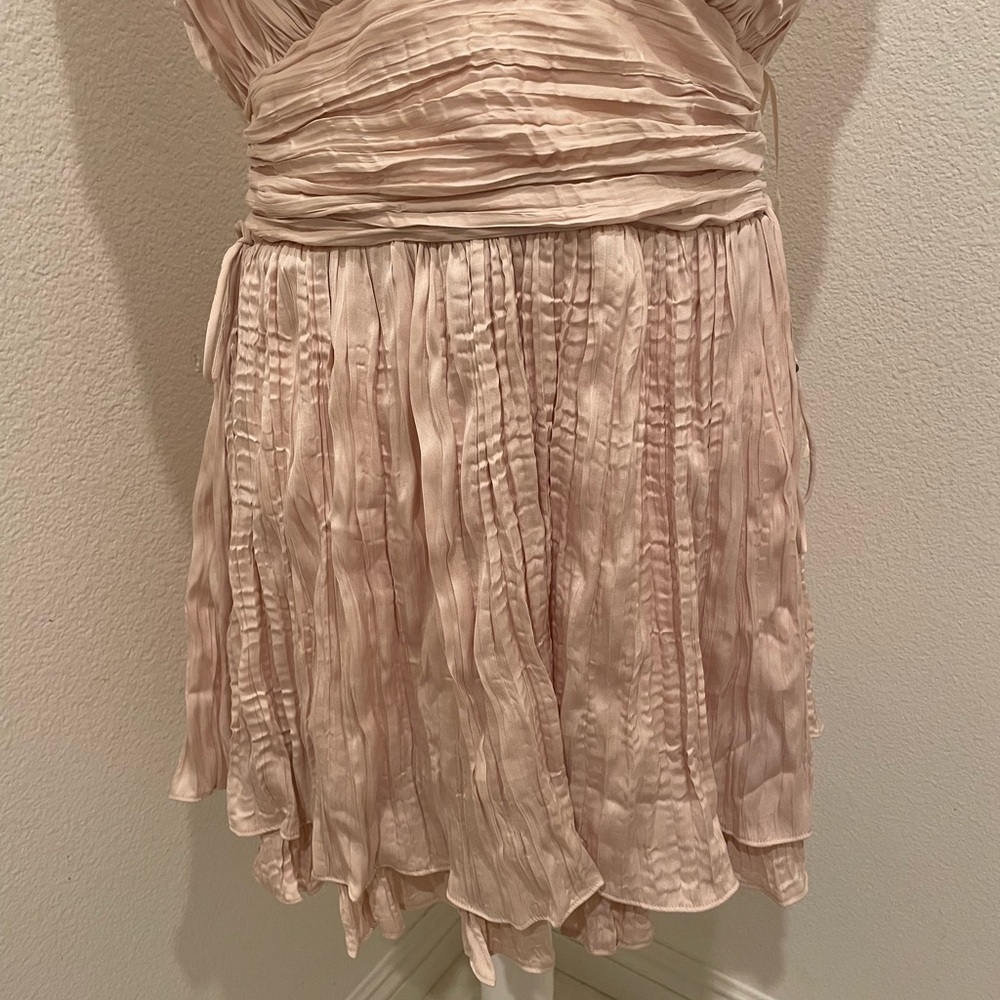 NWT Womens Free People Beige Cream Dress Prosecond Light Sand Size M - Picture 11 of 11